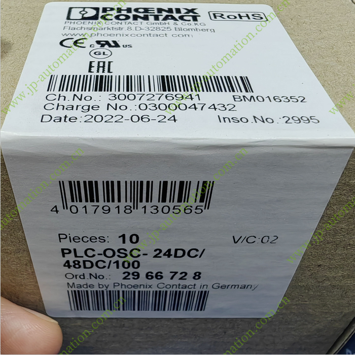 2966728 PLC-OSC-24DC/48DC/100 